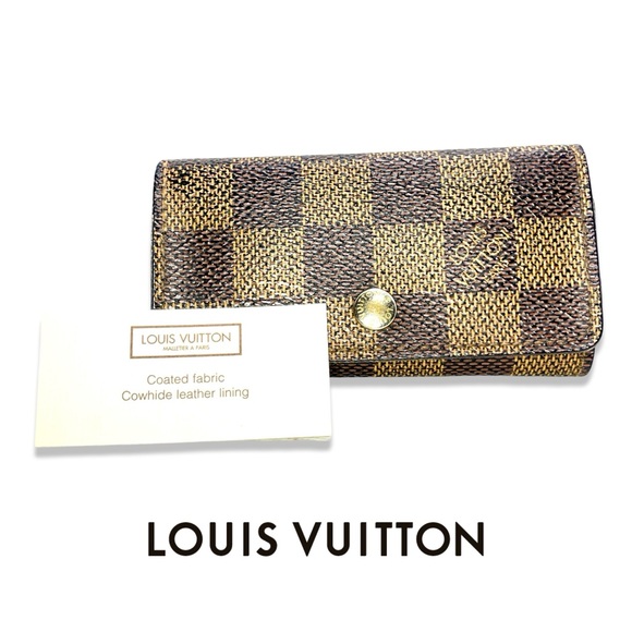 Louis Vuitton Accessories - Louis Vuitton Key Case Damier Ebene